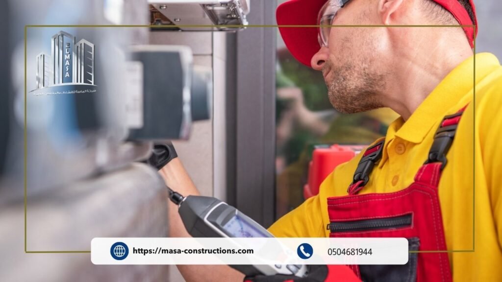 خطوات تعتمدها شركة الماسة لضمان كشف تسريب دقيق بدون تكسير