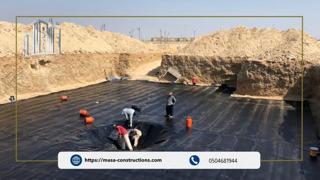 فوائد للعمل مع الماسة في عزل اسطح المباني