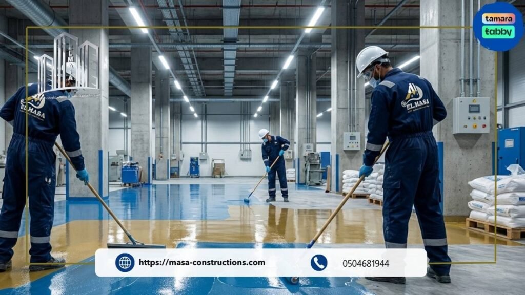 6 خطوات أساسية لتحضير الأرضيات قبل تطبيق ايبوكسي جدة