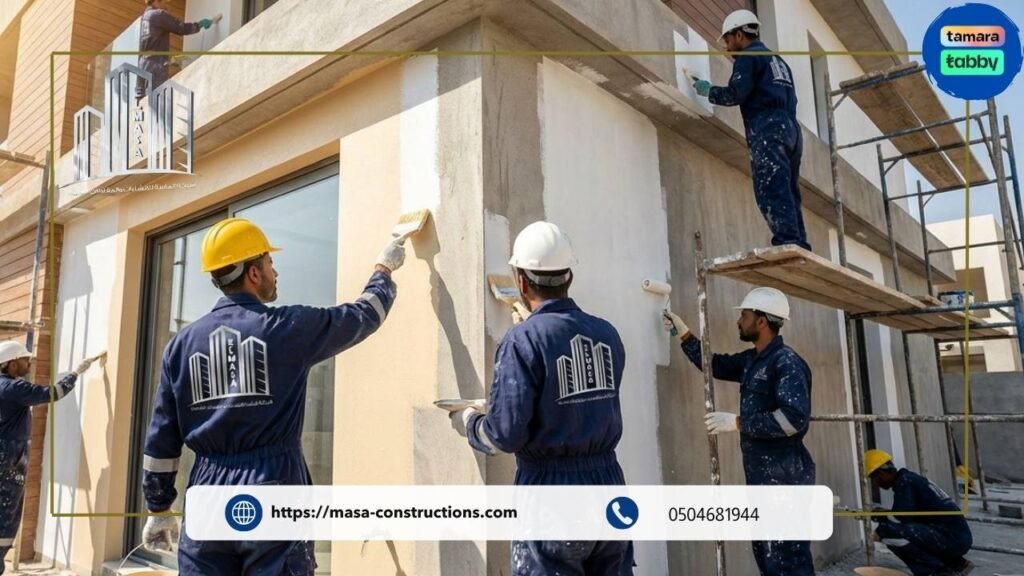 تصميمات مبتكرة لدهان واجهات الفلل تناسب المنازل الفاخرة