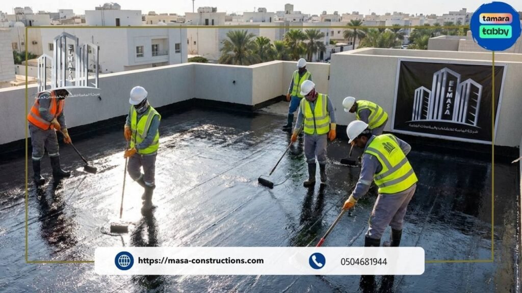 خطوات تحضير السطح قبل تطبيق عزل بيتومين