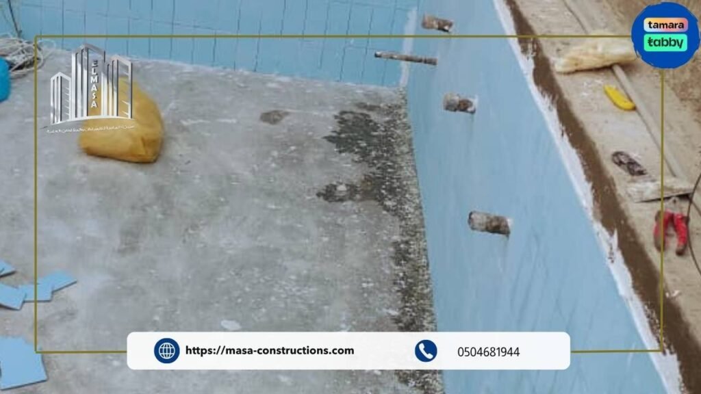 لماذا يفضل العملاء اختيار الماسة للإنشاءات والمقاولات لصيانة مسابح منزلية مع خيارات الدفع المرنة