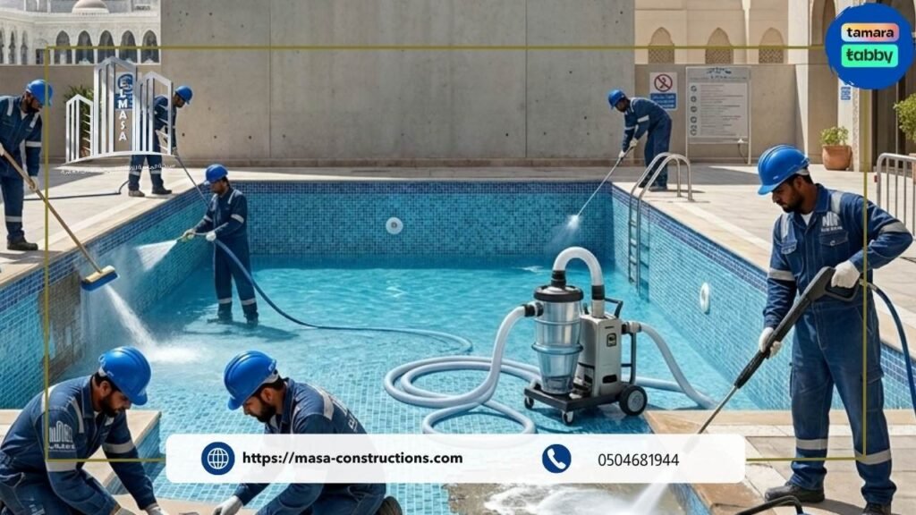 5 خطوات مهمة لضمان ترميم مسابح بمكة بجودة عالية