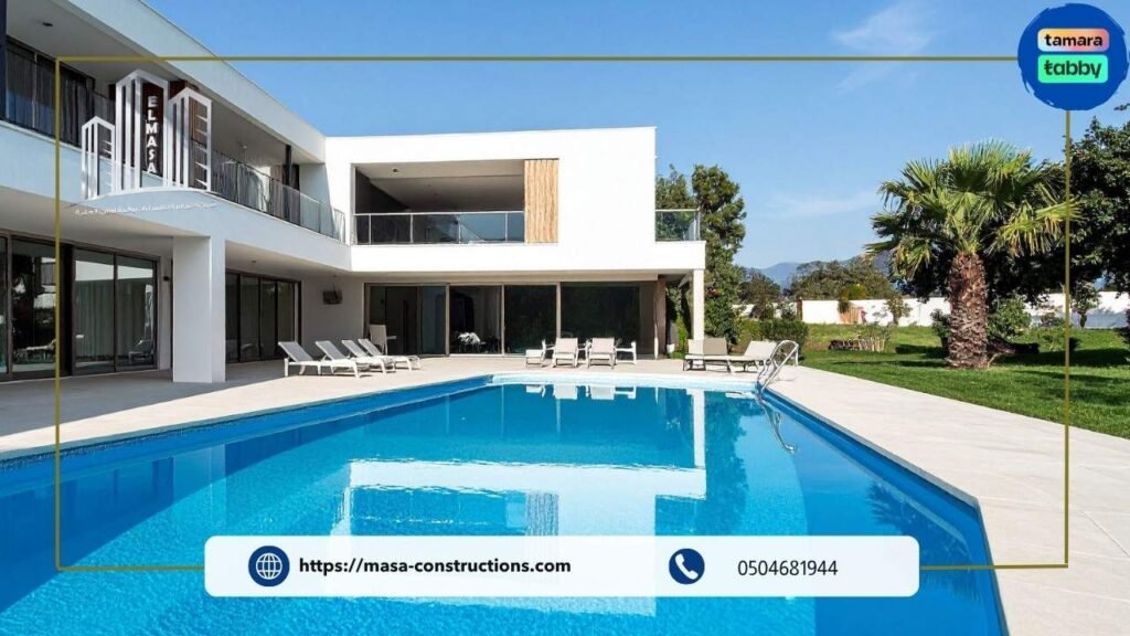 اصلاح تشققات وتسربات المسابح ضمن خدمات شركة تجديد وترميم المسابح