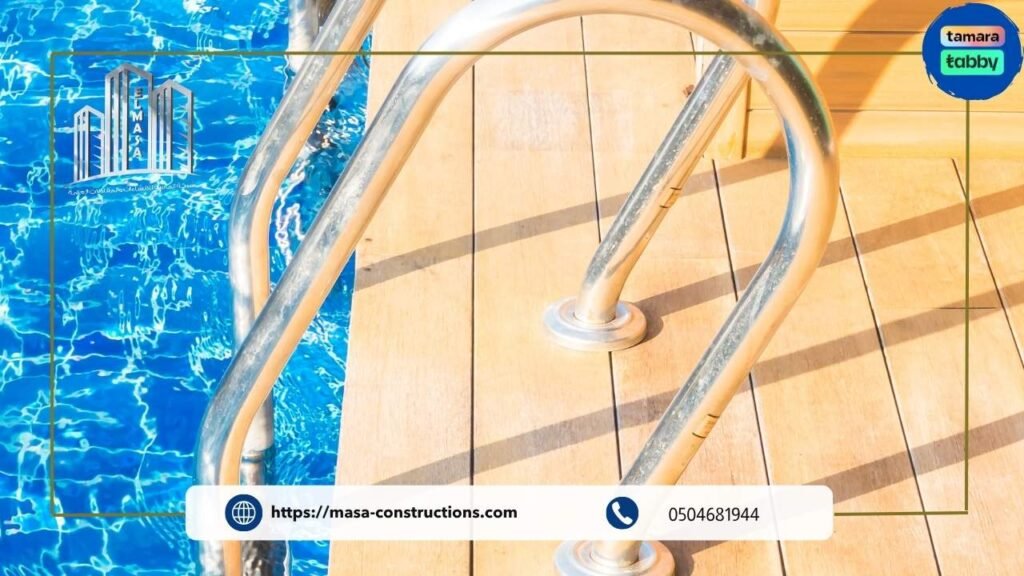 تصميم وانشاء مسابح حديثة بافكار عصرية ضمن خدمات شركة انشاء مسابح بالتقسيط